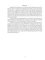 Phát triển thị trường tiêu thụ sản phẩm sữa của công ty TNHH MTV Thương mại  Dịch vụ Ngọc Phượng