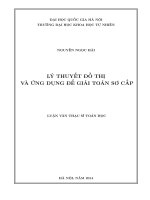 Lý thuyết đồ thị và ứng dụng để giải toán sơ cấp 