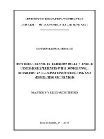 How does channel integration quality enrich customer experiences with omnichannel retailers  an examination of mediating and moderating mechanisms 