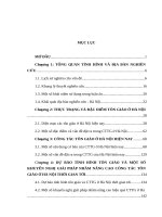 Tôn giáo và công tác tôn giáo ở hà nội hiện nay