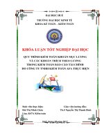 Quy trình kiểm toán tiền lương và các khoản trích theo lương trong kiểm toán BCTC do Công ty TNHH AFA thực hiện