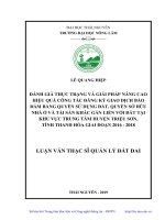 Đánh Giá Thực Trạng Và Giải Pháp Nâng Cao Hiệu Quả Công Tác Đăng Ký Giao Dịch Bảo Đảm Bằng Quyền