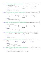 trắc nghiệm chương 3   dãy số    cấp số NHÂN   cấp số CỘNG   4 mức độ có đáp án chi tiết từng câu (file word)