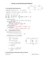 Bai giai cac bai tap dien tu co ban 