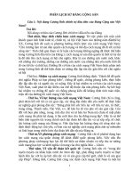 Bai thi so 1 Lịch sử Đảng