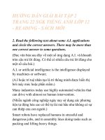 Hướng dẫn giải bài tập 2 trang 22 SGK tiếng anh lớp 12 reading sách mới