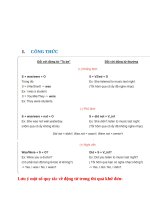 CÔNG THỨC THÌ QUÁ KHỨ ĐƠN VÀ BÀI TẬP CÓ ĐÁP ÁN CHI TIẾT