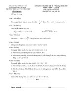 TUYỂN tập đề ôn THI HK2 TOÁN lớp 10 cực HAY 