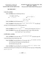 Toan 10 THPT nguyen trung truc de dap an ma tran   THPT nguyễn trung trực tp  hồ chí minh 