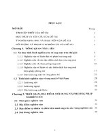 Đánh giá tiềm năng các loài ong mật và đề xuất cơ sở khoa học góp phần chọn tạo giống ong mật ở việt nam 