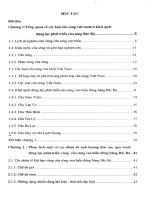 Động lực hình thái cửa sông ven biển đồng bằng bắc bộ việt nam phục vụ khai thác và sử dụng hợp lý tài nguyên môi trường cửa sông ven biển 