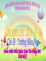 Tiet 11  dạy văn học cho bé lớp 3 bai tho co giao em 