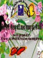 Tiet 17 dạy bé học toán  so sanh them bot bang nhau trong pham vi 4 