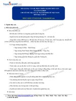 BÀI GIẢNG và đề THI bài 24 vấn đề phát triển thủy sản và lâm nghiệp 