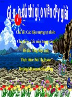 Tiet 05 dạy cho bé 4 tuổi . Ong mat troi