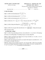 ToanK10 KTlai 2018 2019   ho khoa 