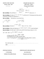 TOAN 11 PHAM THI THANH TAM DE   THPT TRẦN PHÚ tp  hồ chí minh 