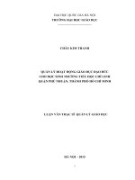 quan ly hoat dong giao duc dao duc cho hoc sinh truong tieu hoc chi linh quan phu nhuan thanh pho ho chi minh