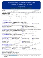 16 đề thi bài tập lý thuyết về nhôm và hợp chất của nhôm hóa 12 