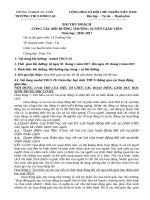 Bai thu hoach module 29 THCS