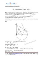 10  ôn tập chương 3   hình học   tiết 2 