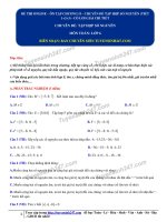 7  đề thi online   ôn tập chuyên đề tập hợp số nguyên 