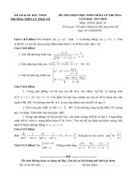 9 đề thi hsg toán 10 năm 2017  2018 có đáp án 