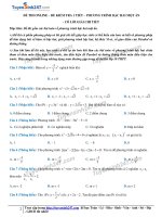 12  thi online   kiểm tra chuyên đề phương trình bậc hai một ẩn 