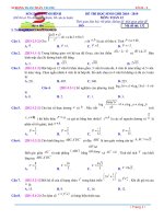 Tổ 22 đ2 HSG sở GD và đt ninh bình 1819 