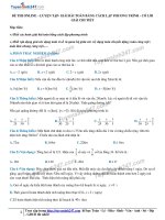 6  thi online   luyện tập giải bài toán bằng cách lập phương trình 