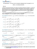 6  thi online   các dạng toán về phương trình bậc hai và hệ thức vi ét   tiết 2 