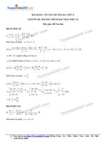 14  ôn tập chuyên đề phương trình bậc nhất 1 ẩn   tiết 2 