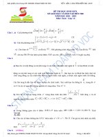 Tổ 3 đợt 1 HSG 12 sở GDĐT bến TRE 