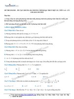 7  thi online   ôn tập chuyên đề phương trình bậc nhất 1 ẩn 