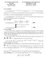 Đề chính thức HSG k 10  2017 2018 