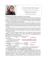 65  CHƯƠNG TRÌNH hỗ TRỢ 2k1,2k2,2k3   bài đọc WAYS OF SOCIALIZING(KEYS) 