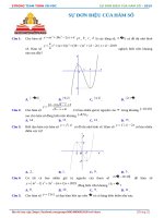VDC đ4 tính đơn điệu của hàm số p1 