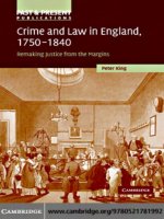052178199X cambridge university press crime and law in england 1750 1840 remaking justice from the margins jan 2007 