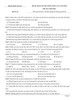   đề chuẩn cấu trúc sinh 2020 (đề 10) 