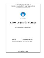 Hoàn thiện công tác lập và phân tích bảng cân đối kế toán tại  công ty TNHH sản xuất thương mại trang trí nội thất  hồng quân 