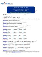 TS247 DT thi online kiem tra 45 phut lan 1 hkii tieng anh 7 moi co loi giai chi tiet 23763 1547094051 