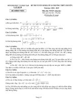 40 nam định đề vào 10 toán 2018 2019 