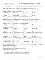   đề chuẩn cấu trúc sinh 2020 (đề 8) 