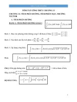 Công thức tích phân bội