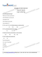 Bài giảng câu trần thuật đơn 