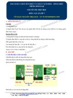 Lí thuyết 1   chất dẫn điện và chất cách điện   dòng điện trong kim loại 