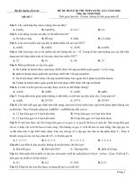   đề chuẩn cấu trúc sinh 2020 (đề 7) 