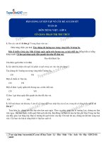 Bài giảng luyện tập về câu kể ai làm gì 