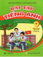 Bài tập tiếng anh 9 tập 1   mai lan hương (có đáp án)