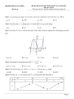   đề thi toán 2020 chuẩn số 10 